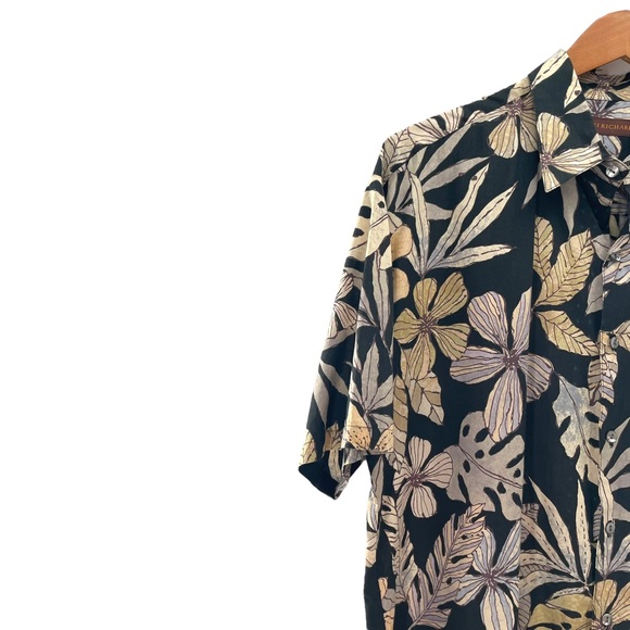 Vintage Tori Richard 100% Cotton Lawn Aloha Shirt Made in the USA in Size Medium - Picture 4 of 13